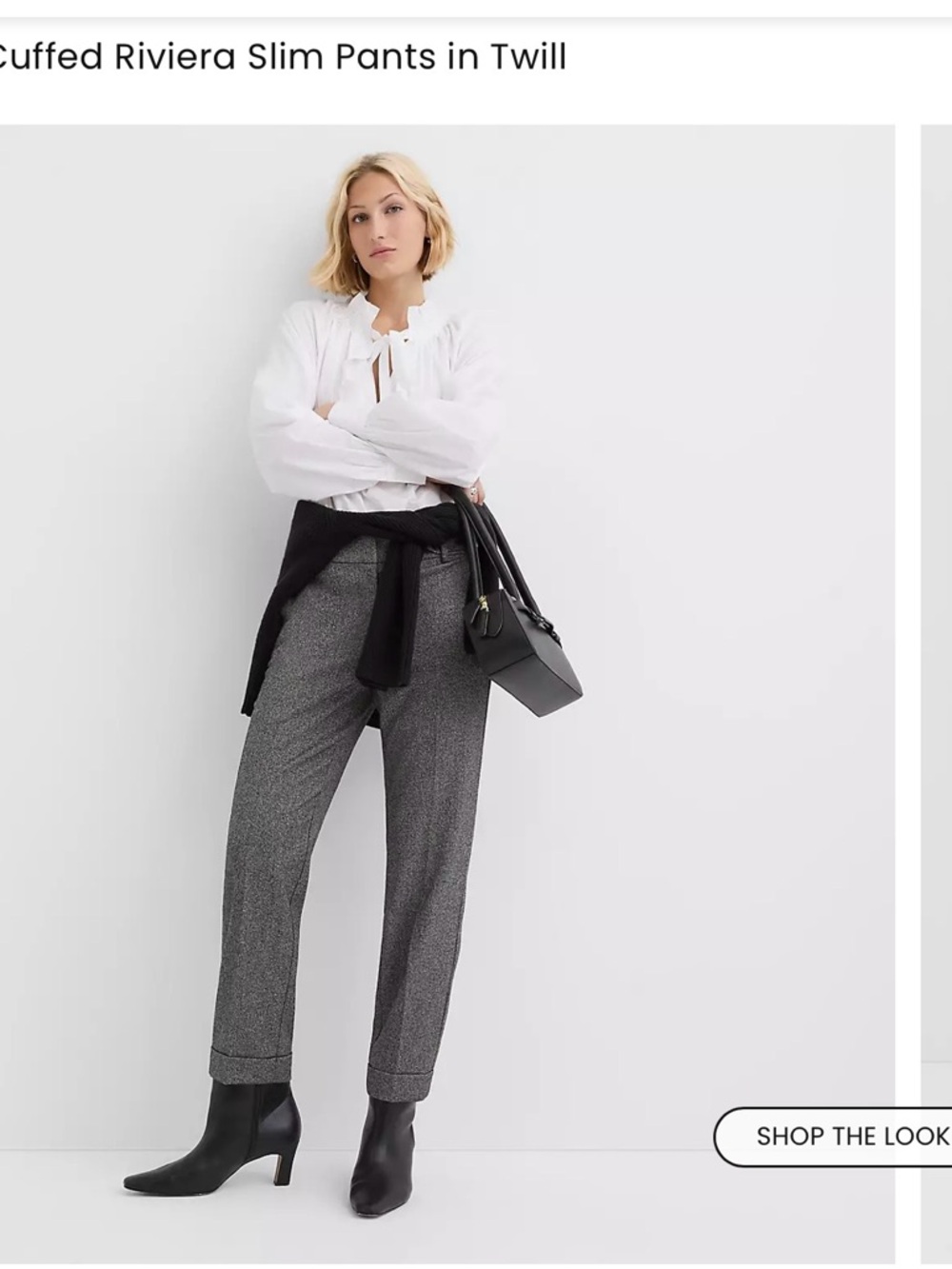 Loft Cuffed Riviera Pants size 10
